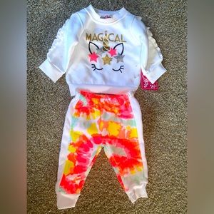 Baby Two Piece Unicorn Set